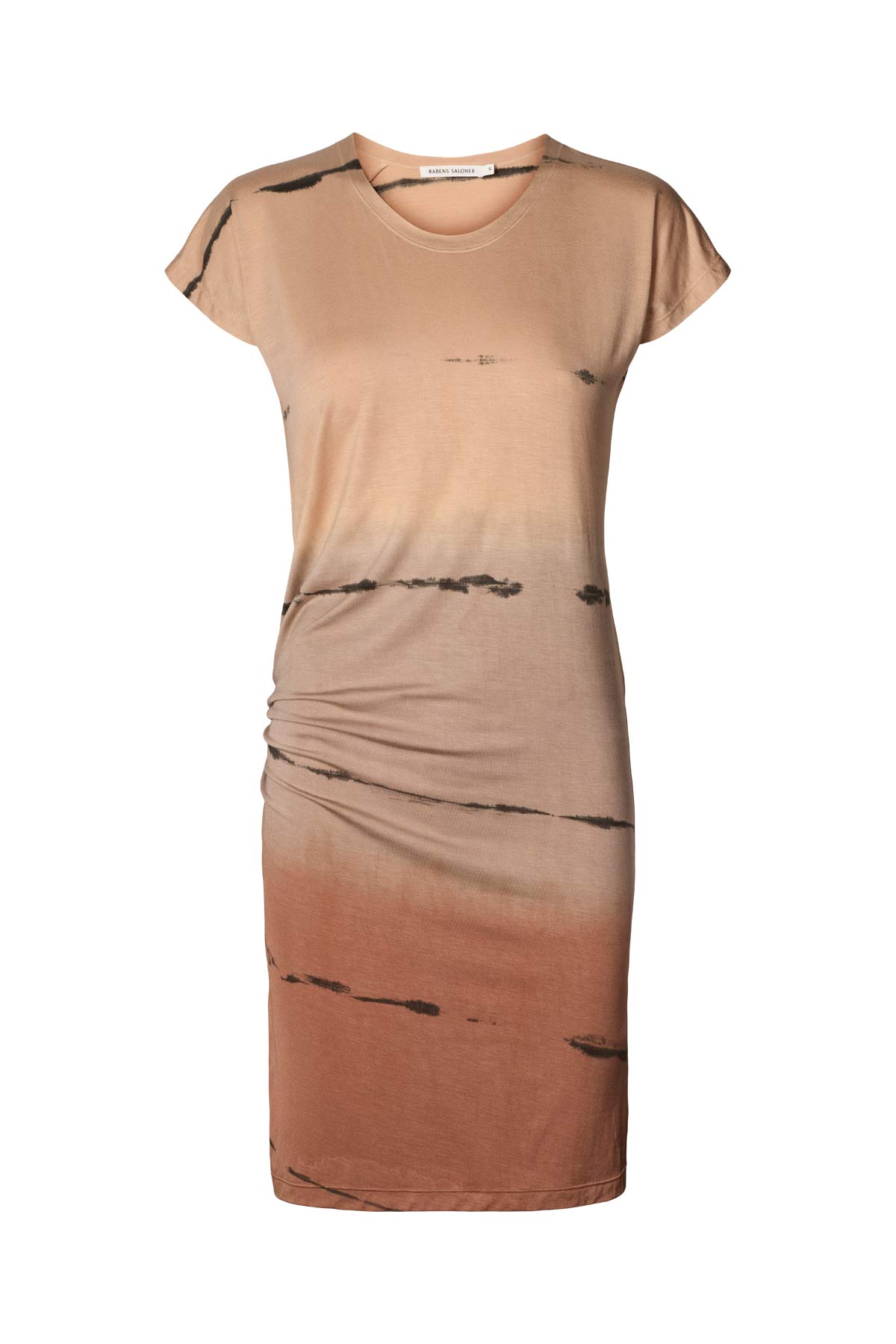 Mejse - Nuance jersey dress I Chocolate combo Chocolate combo XS 1 - Rabens Saloner - DK