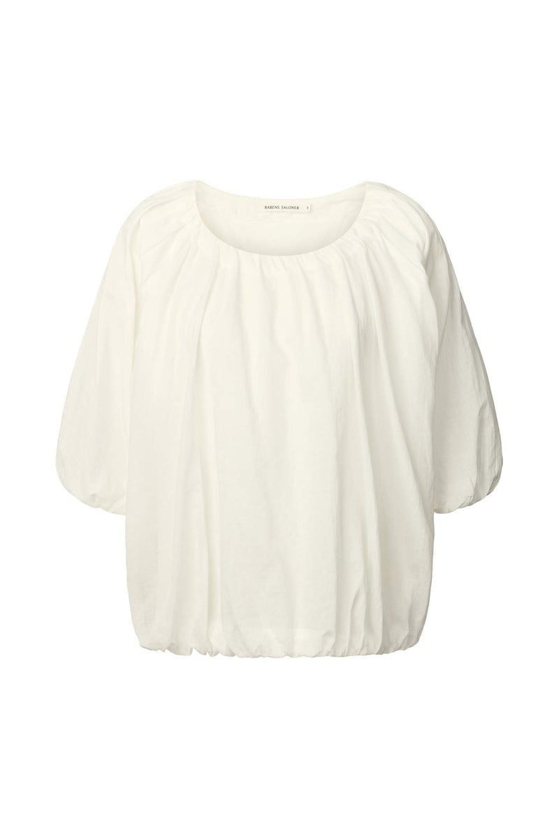 Rachelle - Voile cloud blouse I White White XS/S 3 - Rabens Saloner - DK