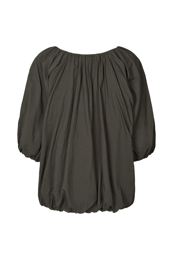 Rachelle - Voile cloud blouse I Pirate black 2 - Rabens Saloner - DK
