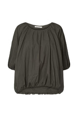 Rachelle - Voile cloud blouse I Pirate black Pirate black XS/S 1 - Rabens Saloner - DK