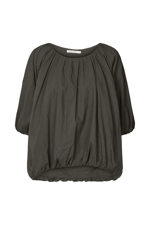 Rachelle - Voile cloud blouse I Pirate black Pirate black XS/S 1 - Rabens Saloner - DK