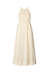 Cylle - Poplin elastic dress I Champagne Champagne XS 3 - Rabens Saloner - DK