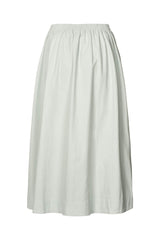 Guri - Poplin heavy full skirt I Sky blue 4 - Rabens Saloner - DK