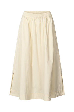 Guri - Poplin heavy full skirt I Champagne Champagne XS 2 - Rabens Saloner - DK