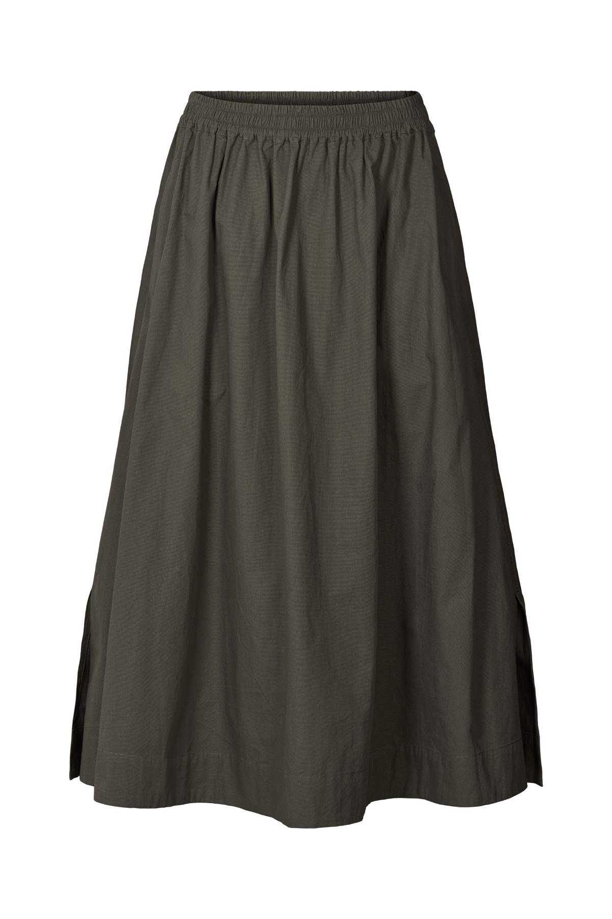 Guri - Poplin heavy full skirt I Pirate black Pirate black XS 1 - Rabens Saloner - DK