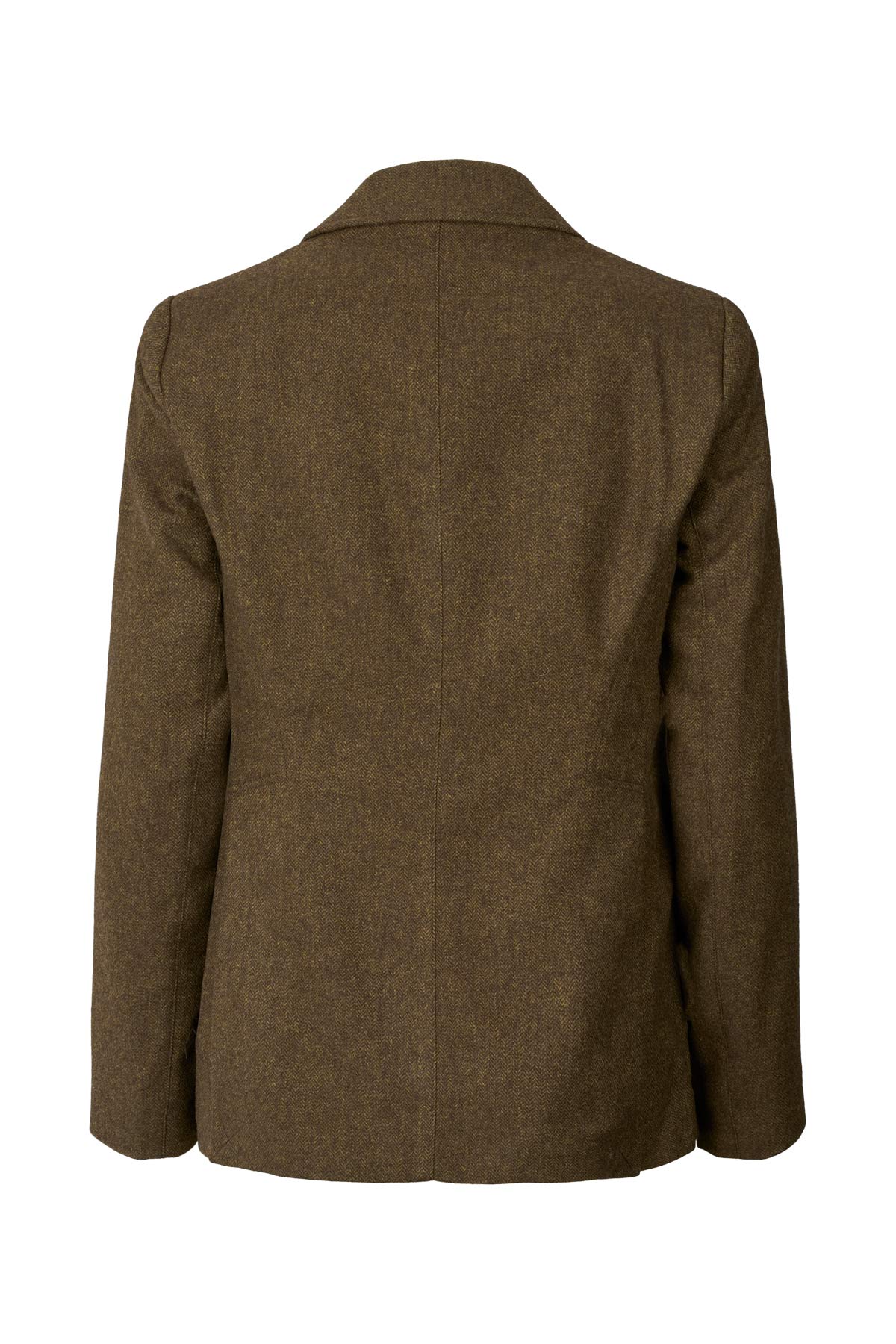 Akalie - Mini herringbone blazer I Dark brown 6 - Rabens Saloner - DK