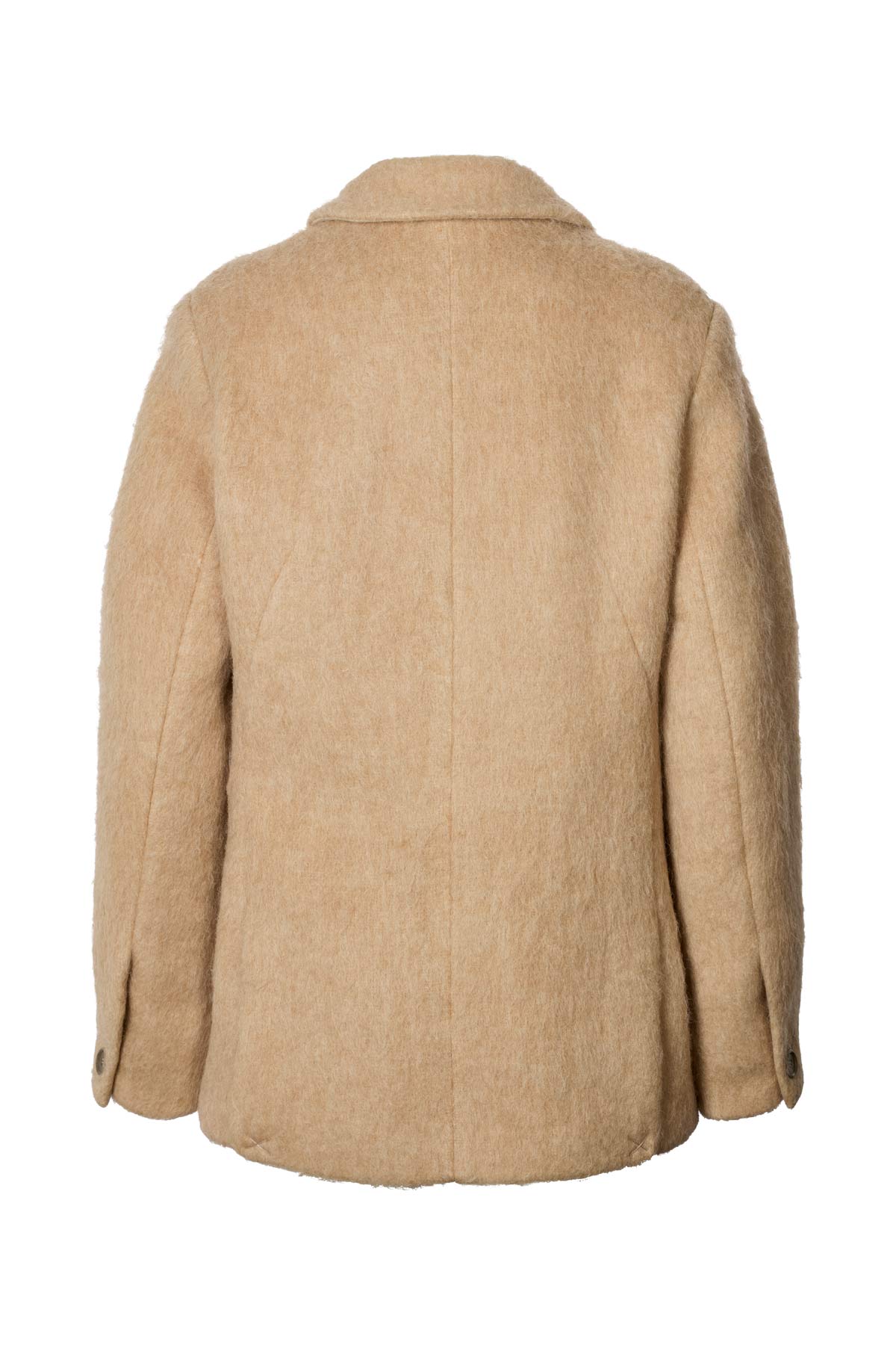 Nyara - Fuzzy jacket I Oatmeal 2 - Rabens Saloner - DK