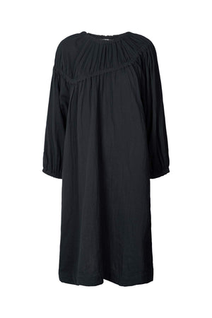 Mae - Cotton dbl elasticated dress I Black Black XS/S 1 - Rabens Saloner - DK