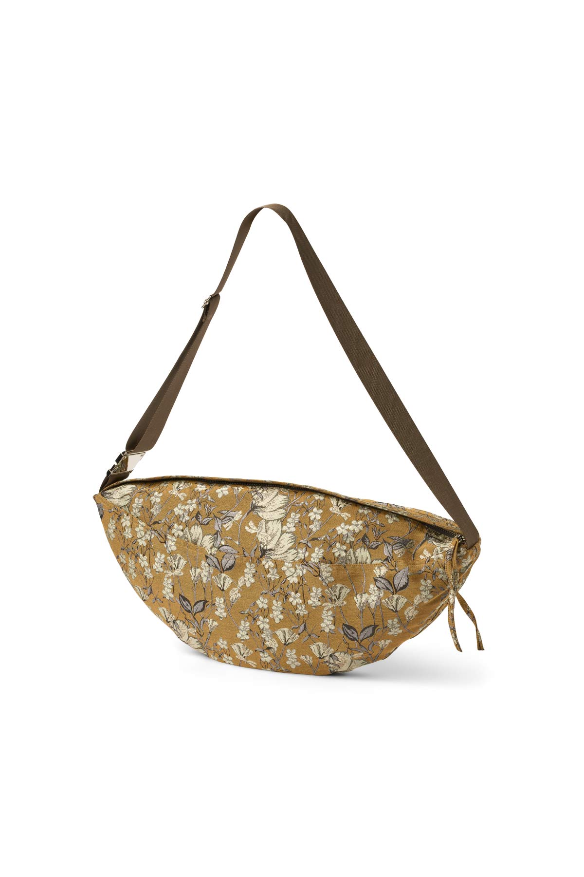 Mona - Ottoman jacquard cross bag I Golden combo Golden combo O/S 1 - Rabens Saloner - DK