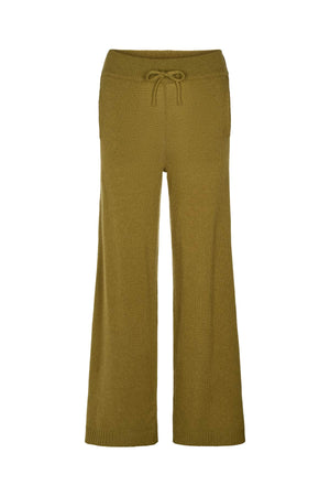 Dianne - Pure wool lounge pants I Fern green Fern green XS 1 - Rabens Saloner - DK