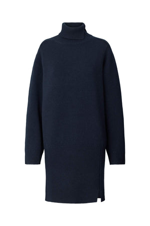 Carole - Pure wool dress I Navy Navy XS/S 4 - Rabens Saloner - DK