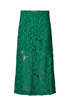Fauna - Orchid lace skirt I Verdant green Verdant green XS 4 - Rabens Saloner - DK