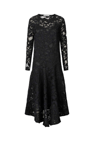Enid - Orchid lace dress I Black Black XS 2 - Rabens Saloner - DK