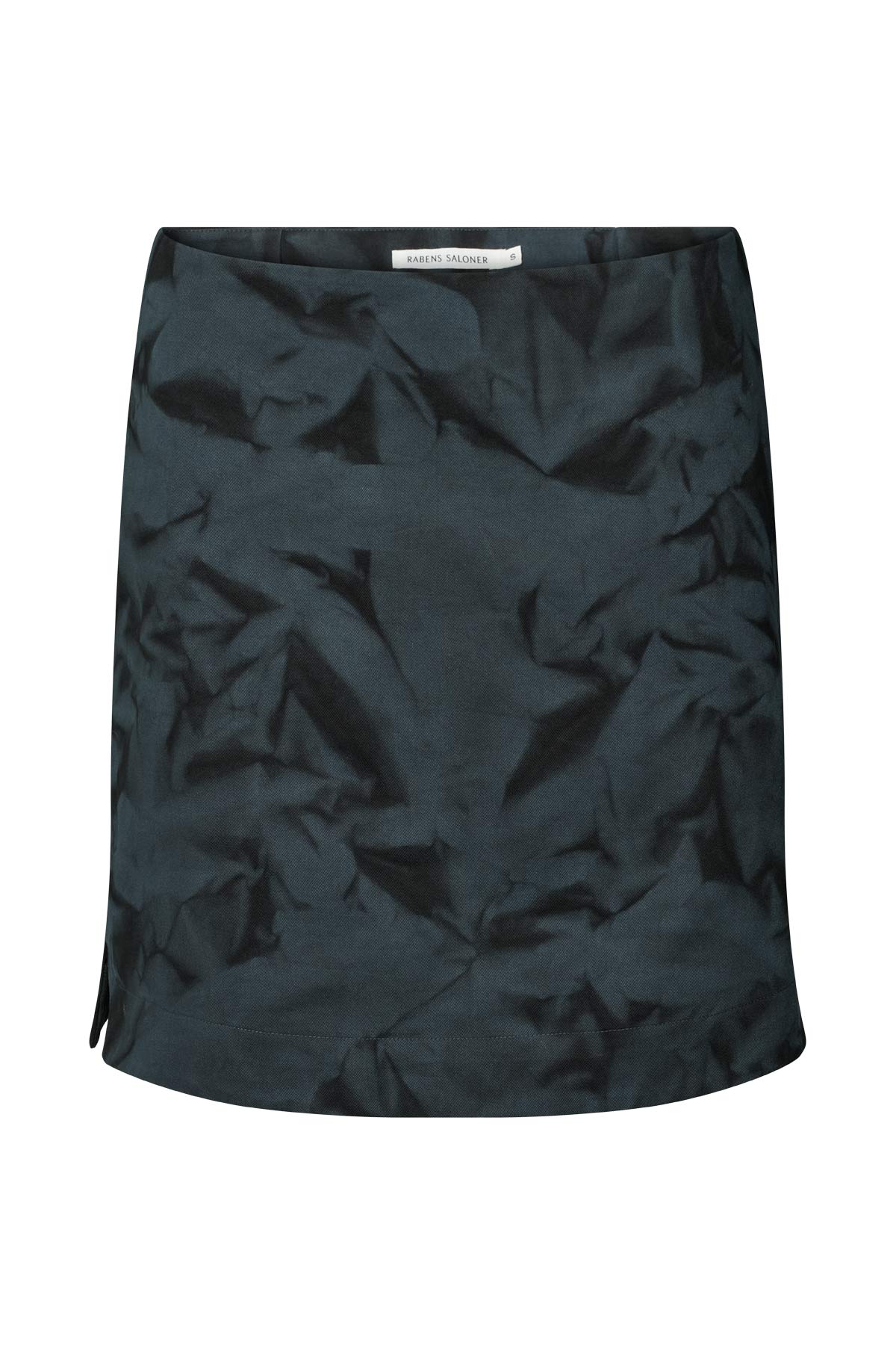 Benedichte - Crystal short canvas skirt I Midnight black combo Midnight black combo XS 3 - Rabens Saloner - DK