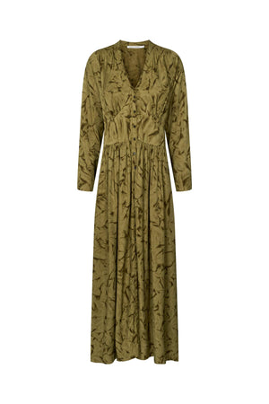 Athena - Crystal vintage dress I Fern green combo Fern green combo XS 5 - Rabens Saloner - DK