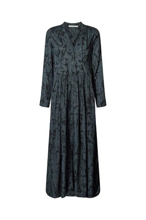 Athena - Crystal vintage dress I Midnight black combo Midnight black combo XS 1 - Rabens Saloner - DK