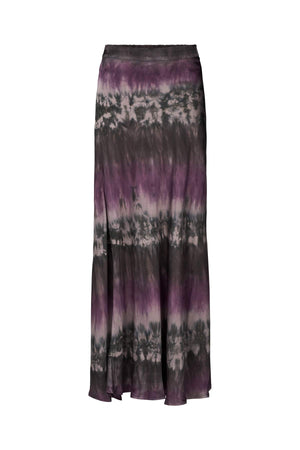 Willie - Arizona long A-line skirt I Purple combo Purple combo XS 4 - Rabens Saloner - DK