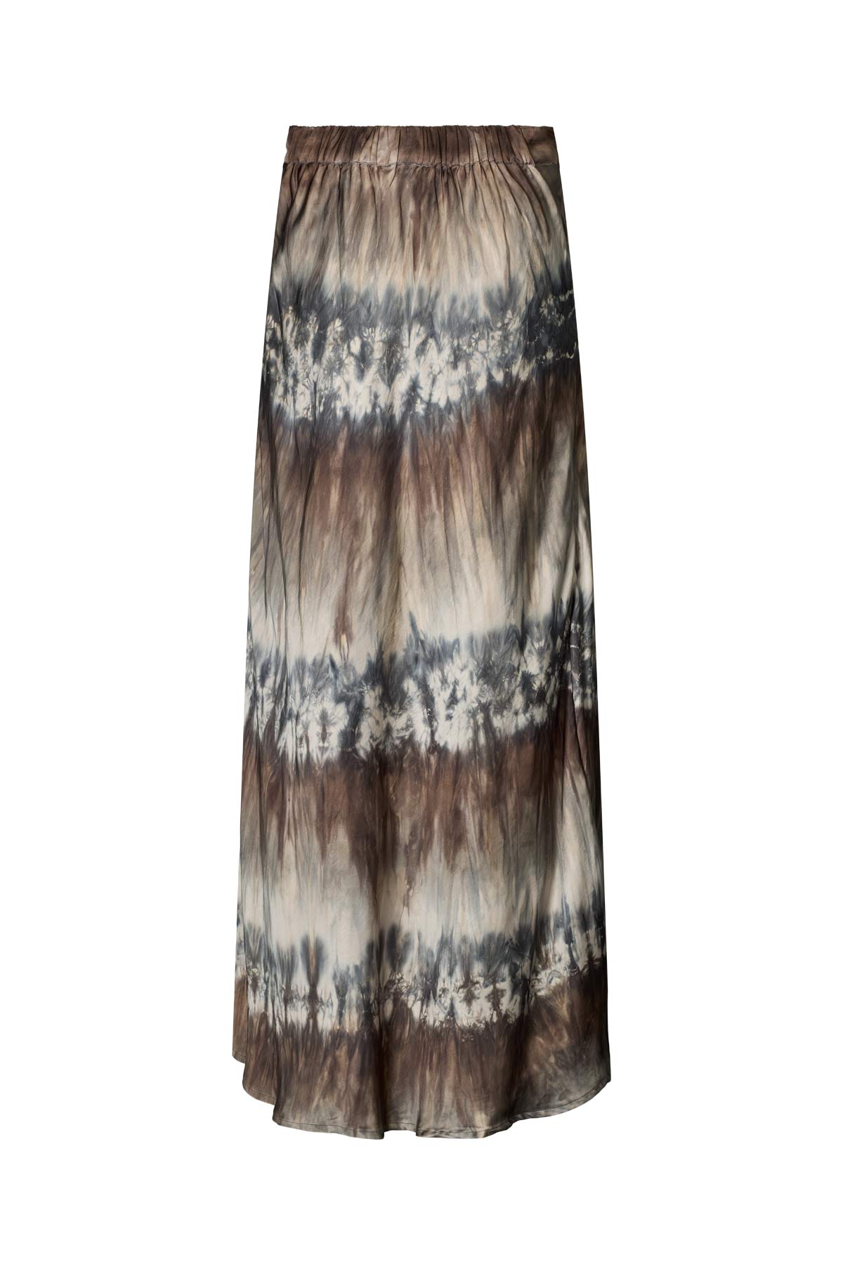 Willie - Arizona long A-line skirt I Cement combo 2 - Rabens Saloner - DK