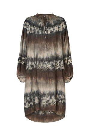 Irela - Arizona tie dress I Cement combo Cement combo XS 1 - Rabens Saloner - DK
