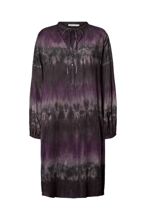 Irela - Arizona tie dress I Purple combo Purple combo XS 1 - Rabens Saloner - DK