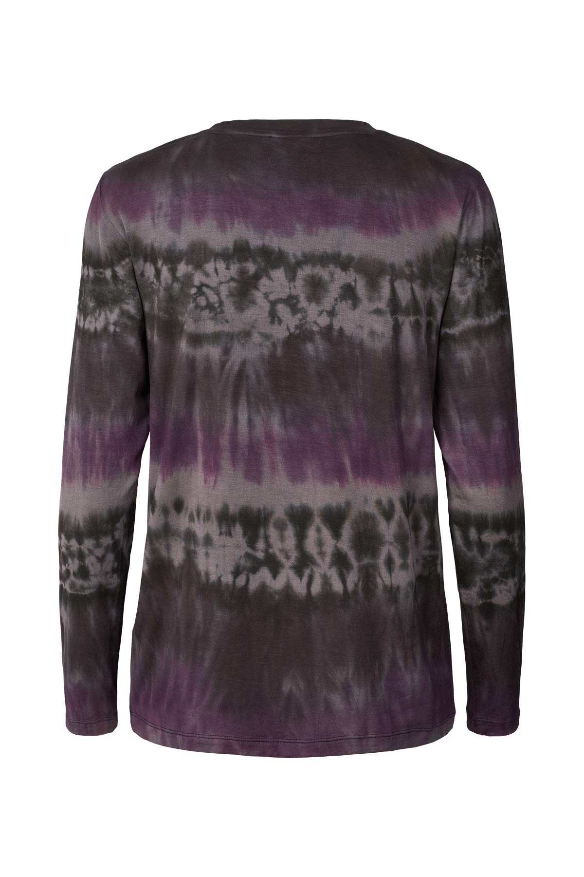 Xenia - Arizona long sleeve t-shirt I Purple combo 6 - Rabens Saloner - DK