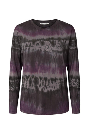 Xenia - Arizona long sleeve t-shirt I Purple combo Purple combo XS 5 - Rabens Saloner - DK