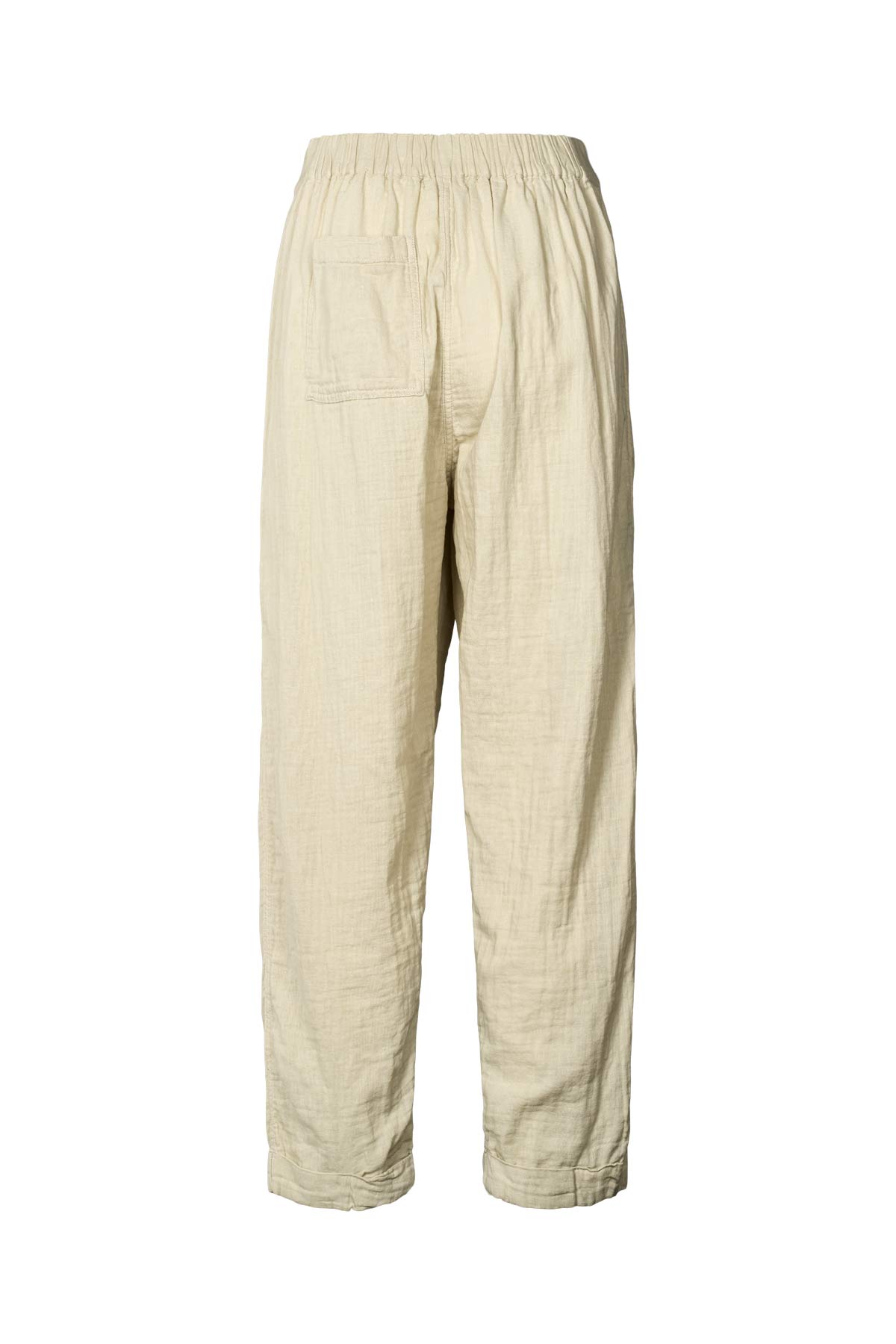 Cotton double knee patch pants - Johanne I Pelican grey 7 - Rabens Saloner - DK