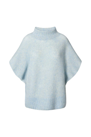 Superlight knit tunic top - Asna I Ice blue Ice blue XS/S 5 - Rabens Saloner - DK