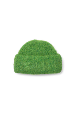 Dolores - Superlight knit hat I Viper green Viper green O/S 1 - Rabens Saloner - DK