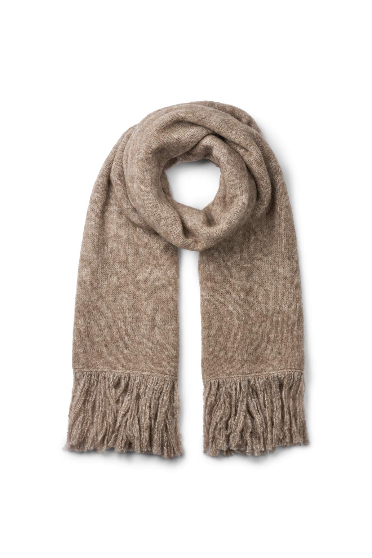 Superlight knit scarf - Birla I Mushroom