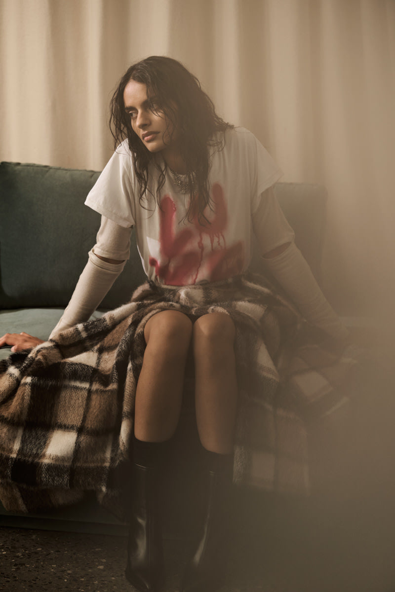 Ambla - Luxe t-shirt I Pink 6 - Rabens Saloner - DK