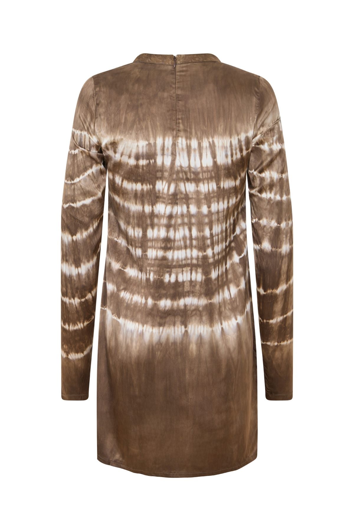 Agna - Frequency short tube dress I Dry mocca combo 2 - Rabens Saloner - DK