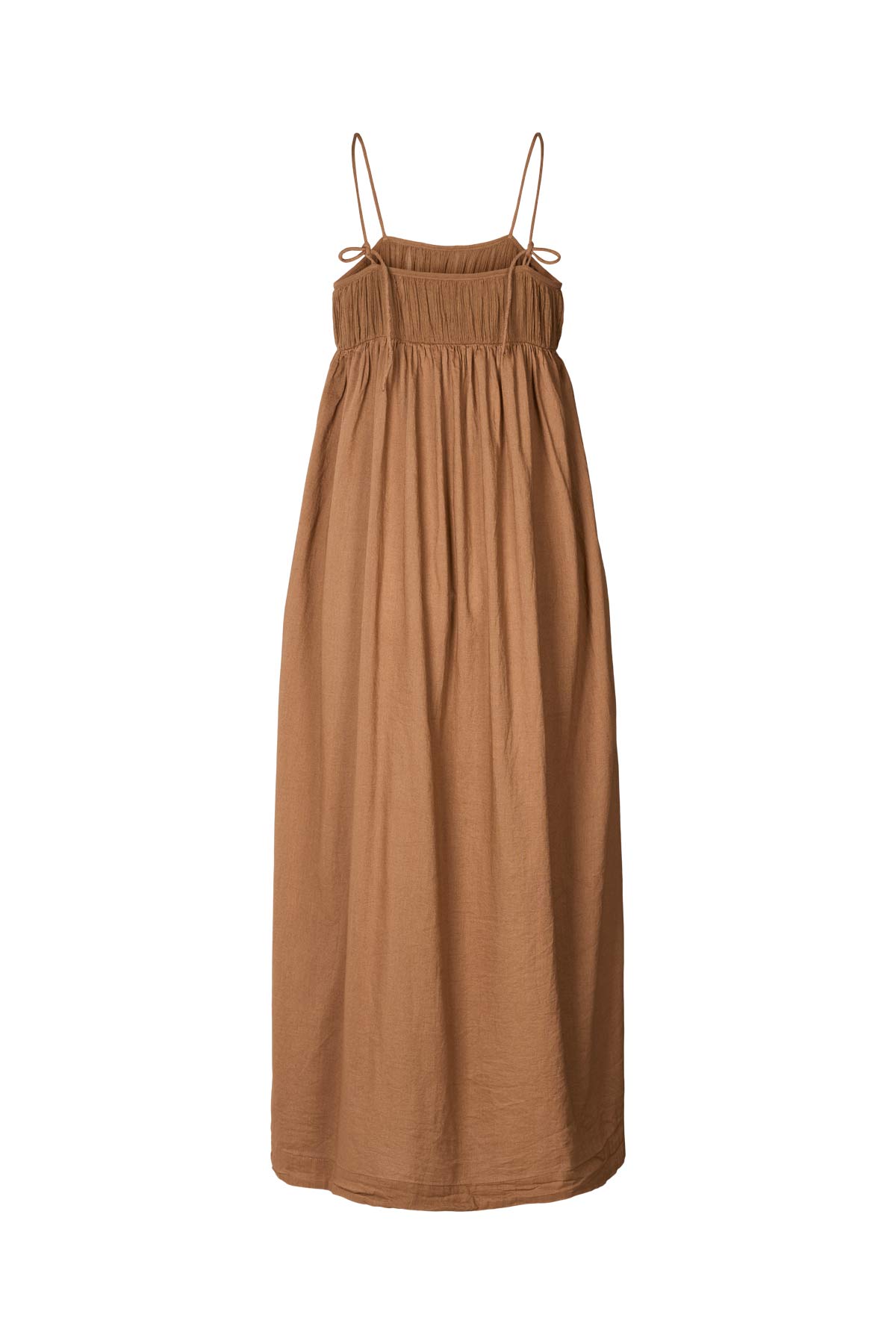 Dorrit - Cotton angel string dress I Chestnut 5 - Rabens Saloner - DK