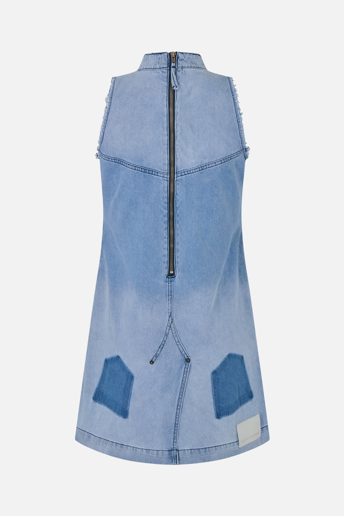 Fee - Light denim dress I Light washed denim 7 - Rabens Saloner - DK