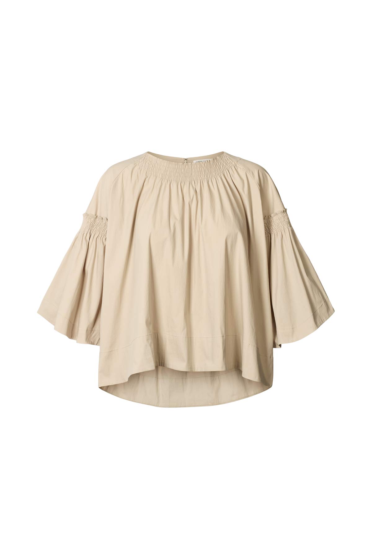 Efil - Papery frill sleeve top I Sidiment Sidiment XS/S 7 - Rabens Saloner - DK