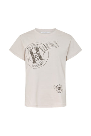 Ambla - Postal t-shirt I Dirty chalk Dirty chalk XS 4 - Rabens Saloner - DK