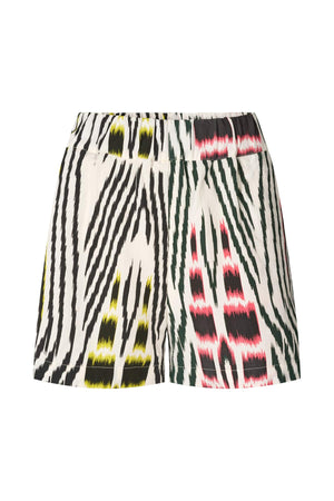 Lania - Ikat combo shorts I Citrus black ivory & pink combo Citrus black ivory & pink combo XS 1 - Rabens Saloner - DK