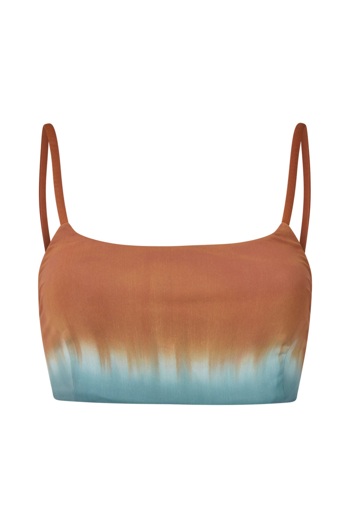 Rudy - Fusion bandeau string top I Cognac grey combo Cognac grey combo XS 1 - Rabens Saloner - DK