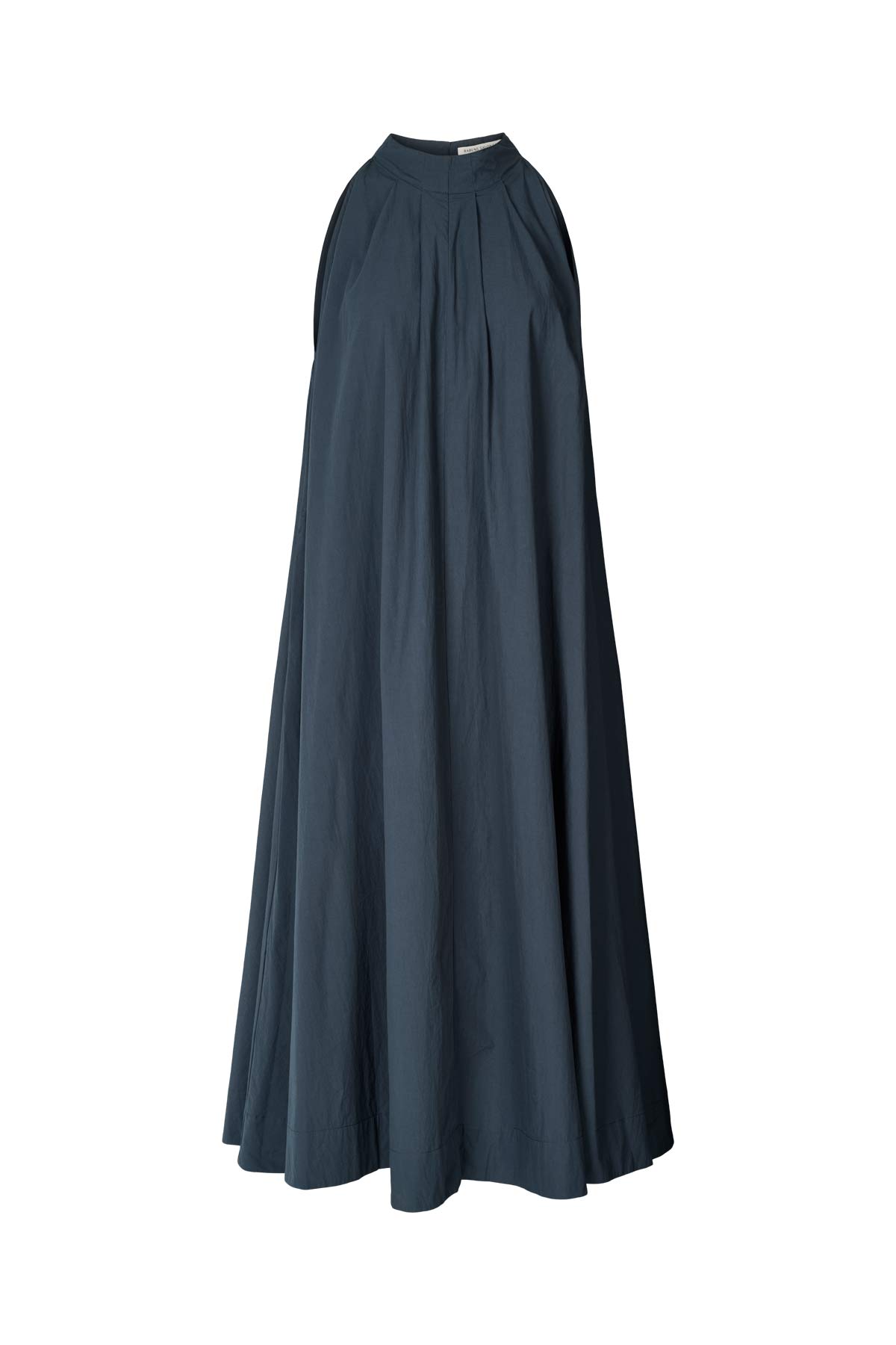 Annisa - Poplin full dress I Navy 5 - Rabens Saloner - DK