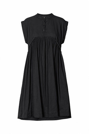 Devina - Cotton dress I Black Black XS 1 - Rabens Saloner - DK