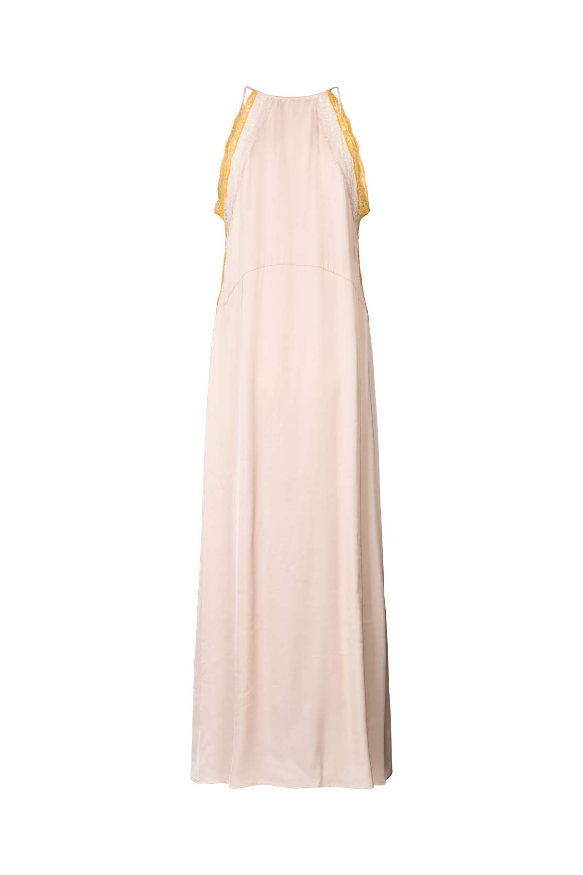 Chefira - Contrast lace camisole dress I Light rose 5 - Rabens Saloner - DK
