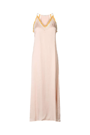 Chefira - Contrast lace camisole dress I Light rose Light rose XS 4 - Rabens Saloner - DK