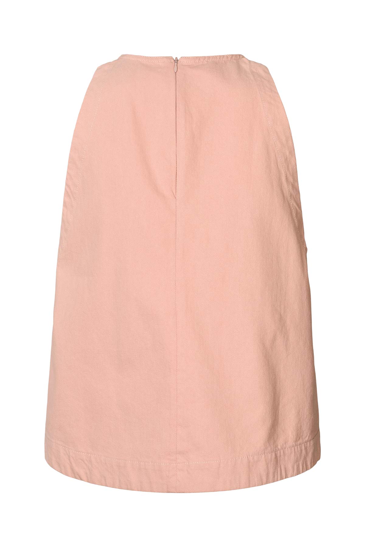 Kaley - Texture canvas halter top I Soft rose 6 - Rabens Saloner - DK