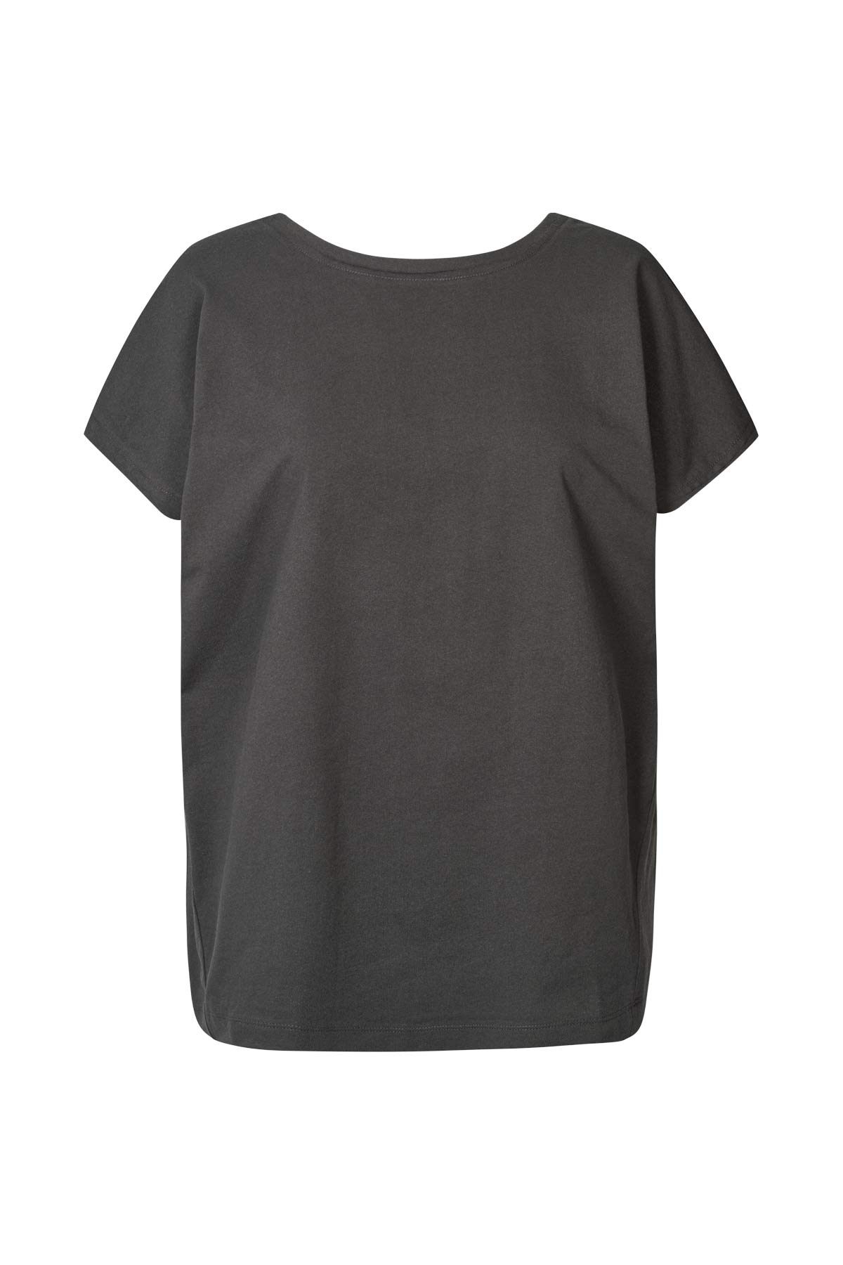Rama - Vintage jersey open back top I Faded black Faded black XS 1 - Rabens Saloner - DK