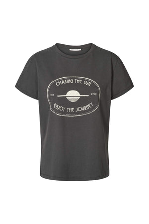 Ambla - Journey t-shirt I Faded black Faded black XS 1 - Rabens Saloner - DK