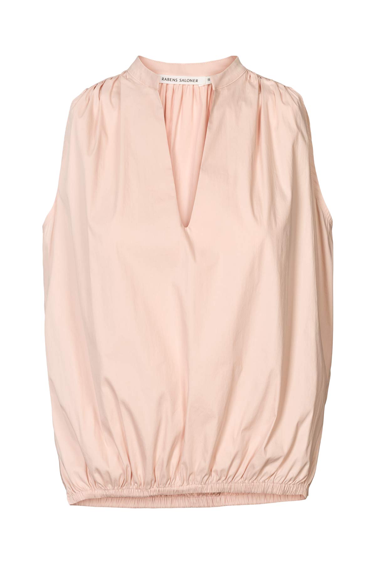 Ingeborg - Papery sleeveless blouse I Powder 4 - Rabens Saloner - DK