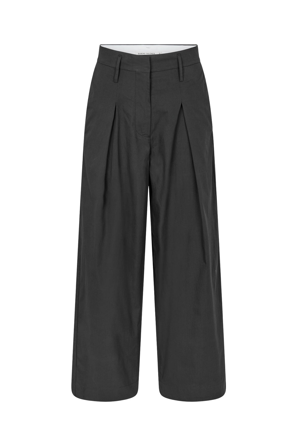 Enel - Papery parallel pants I Black 5 - Rabens Saloner - DK