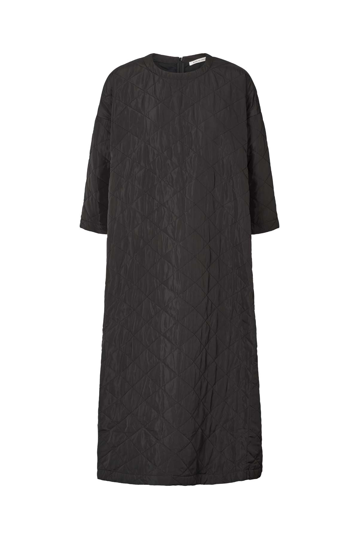 Pamala - Tech quilt dress I Black Black XS 1 - Rabens Saloner - DK