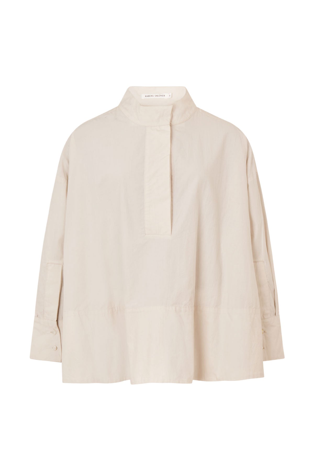 Smea - Poplin flared shirt I Clay Clay XS 1 - Rabens Saloner - DK
