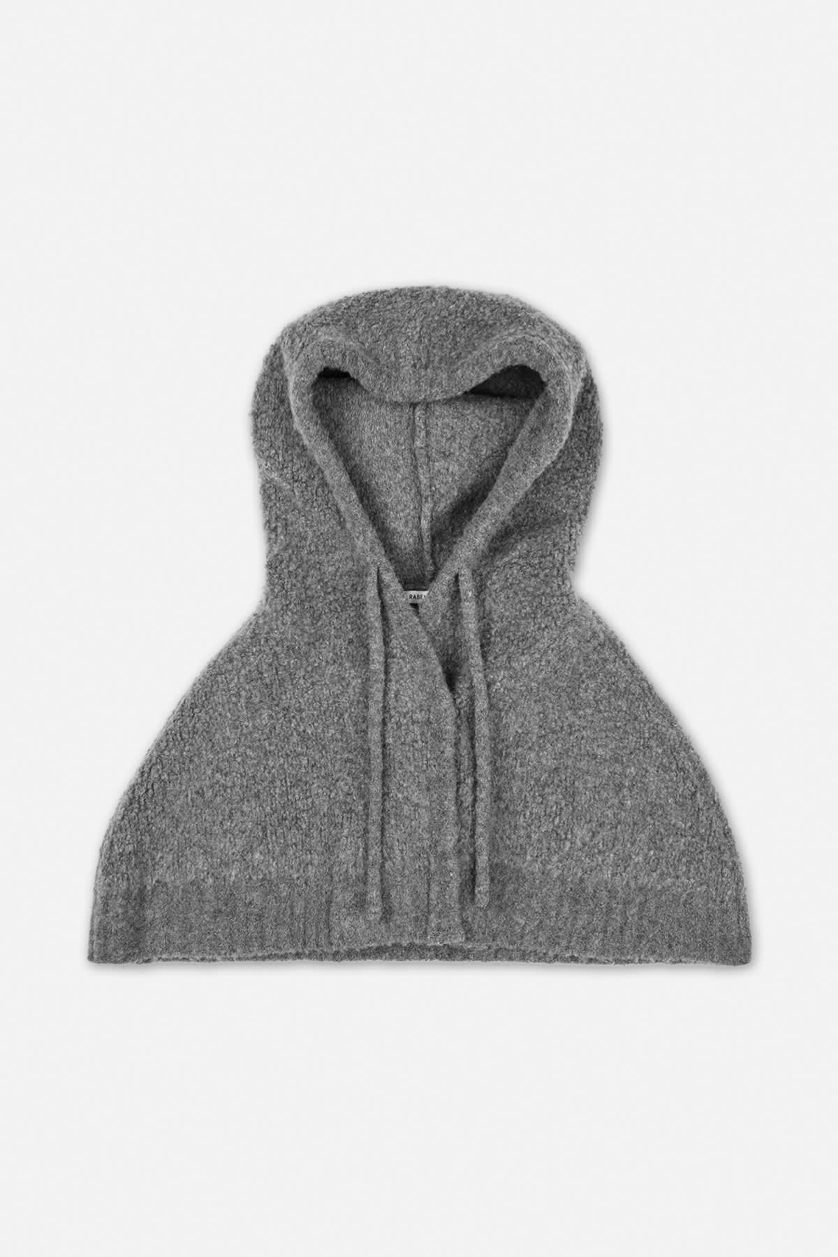 Sinika - Sheep knit hood I Grey melange 2 - Rabens Saloner - DK